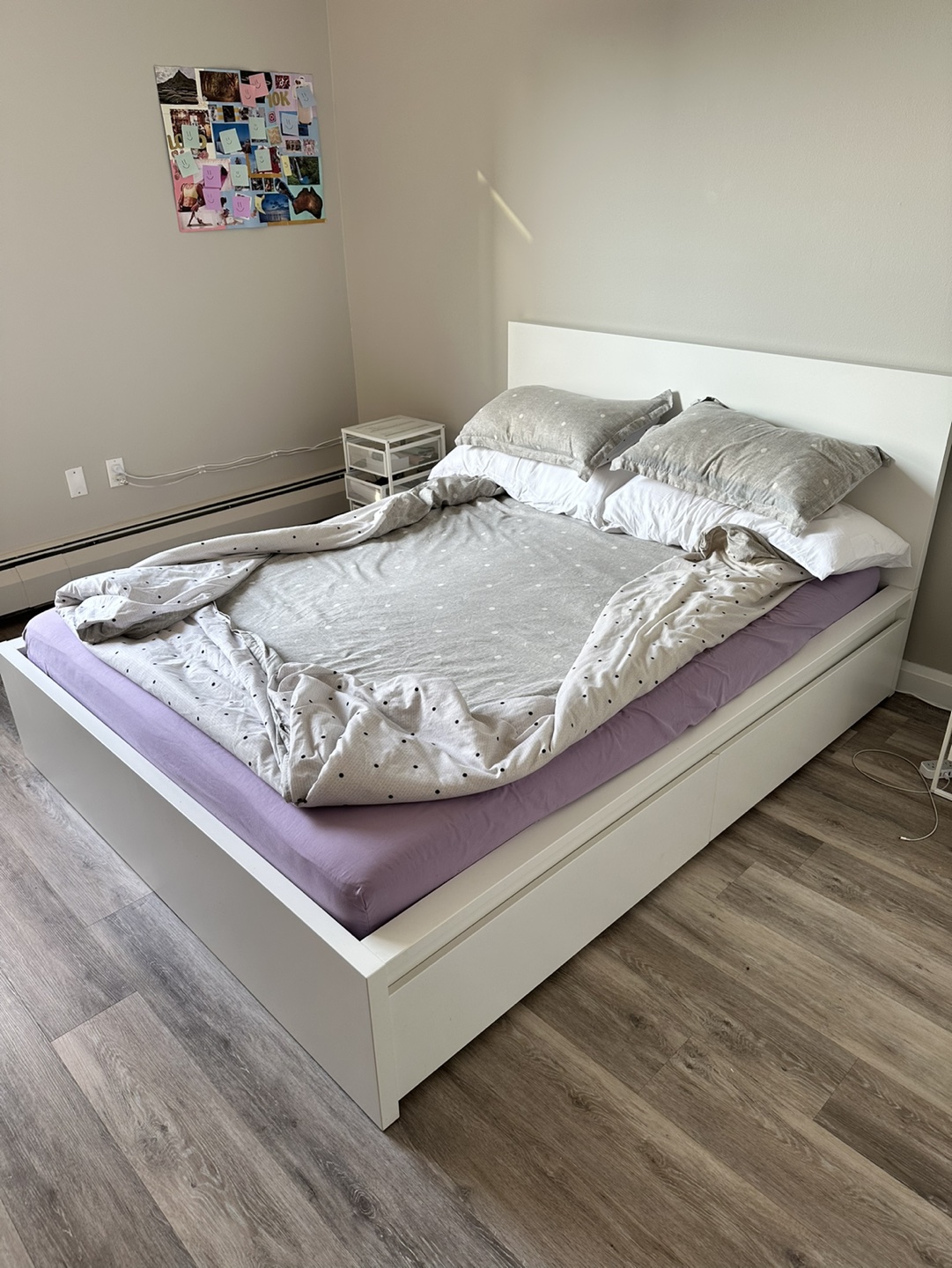 IKEA Malm Queen bed frame