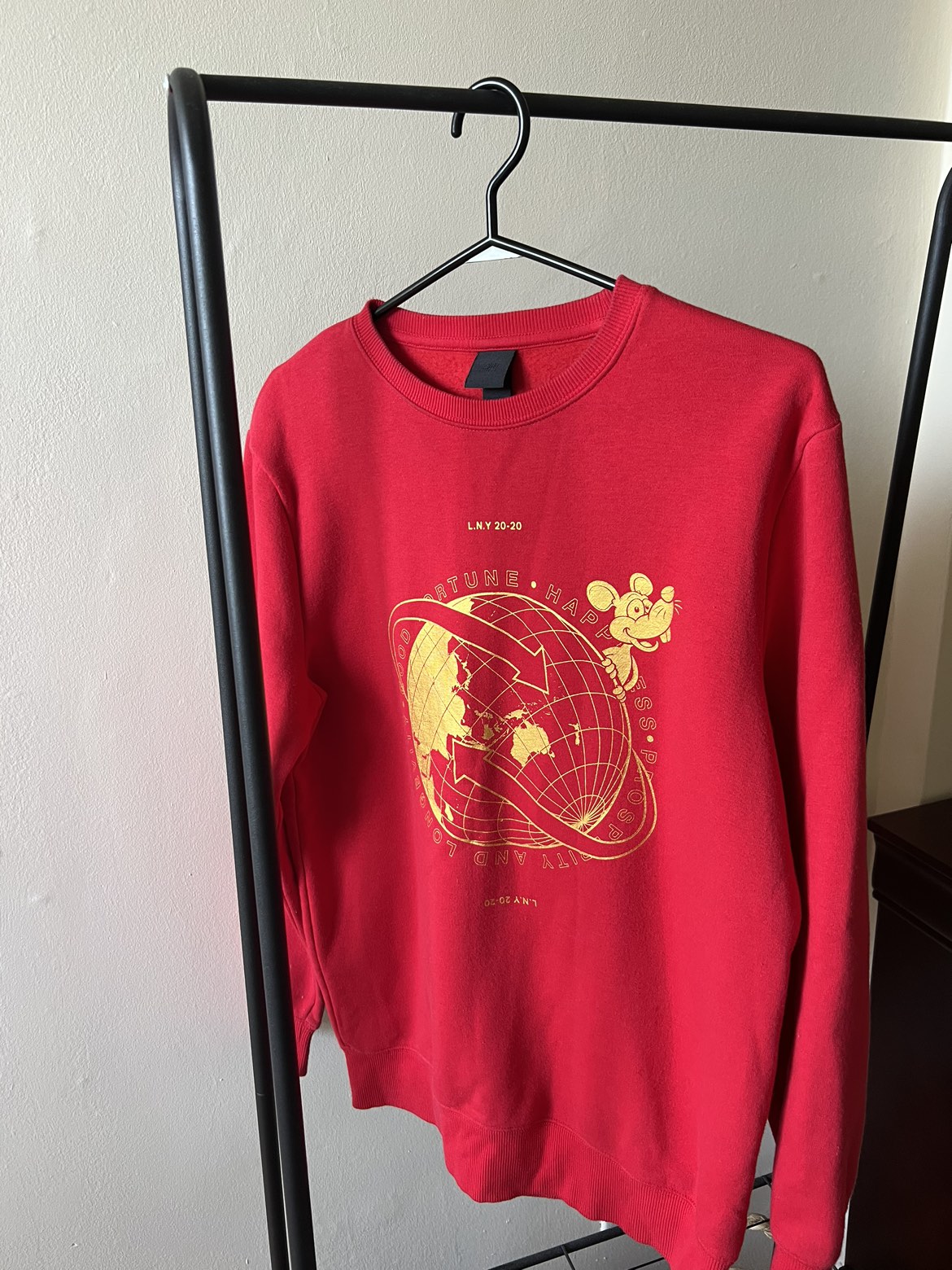 Red Disney Sweatshirt - Small