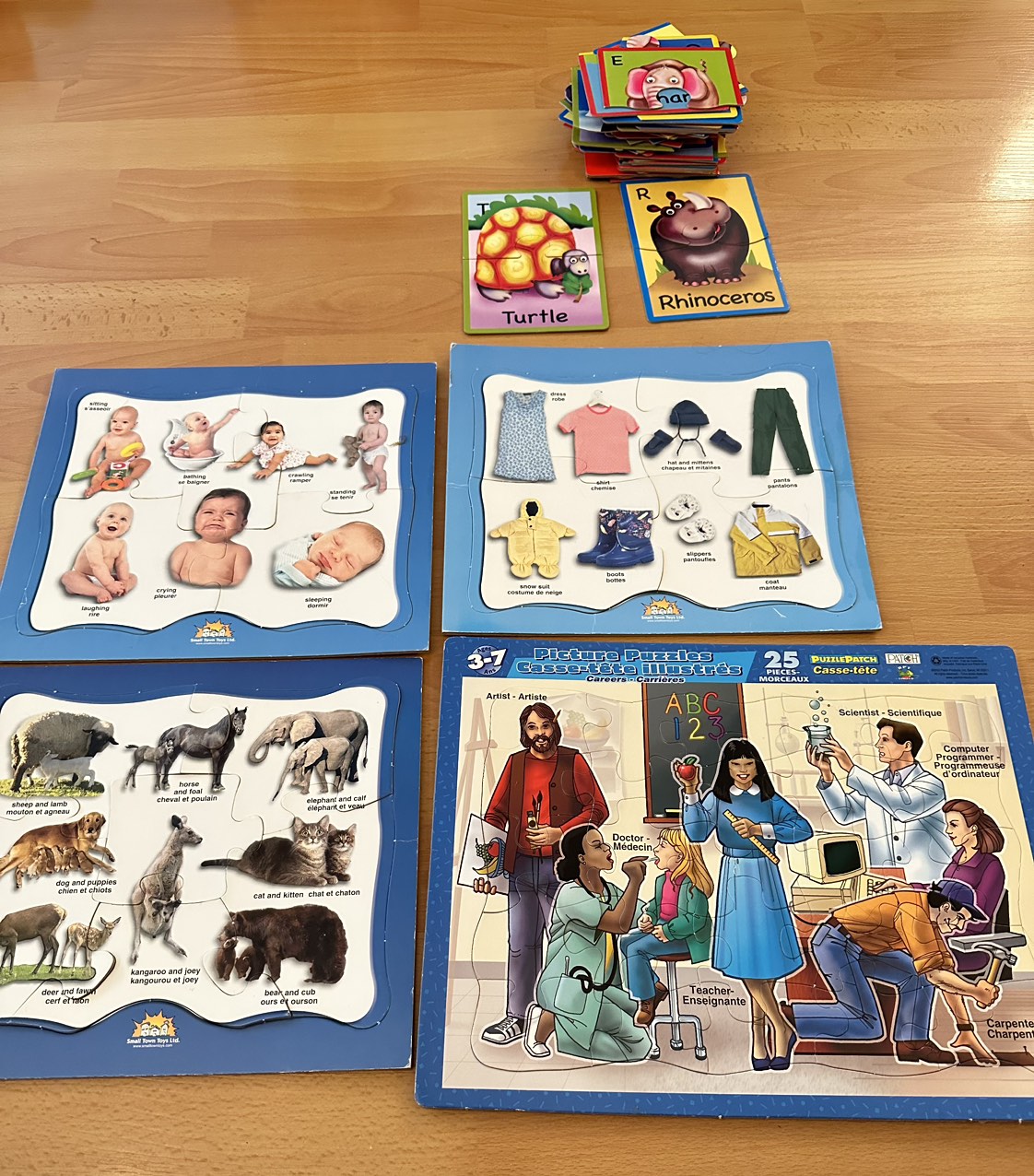 Free kids puzzles #freecycle