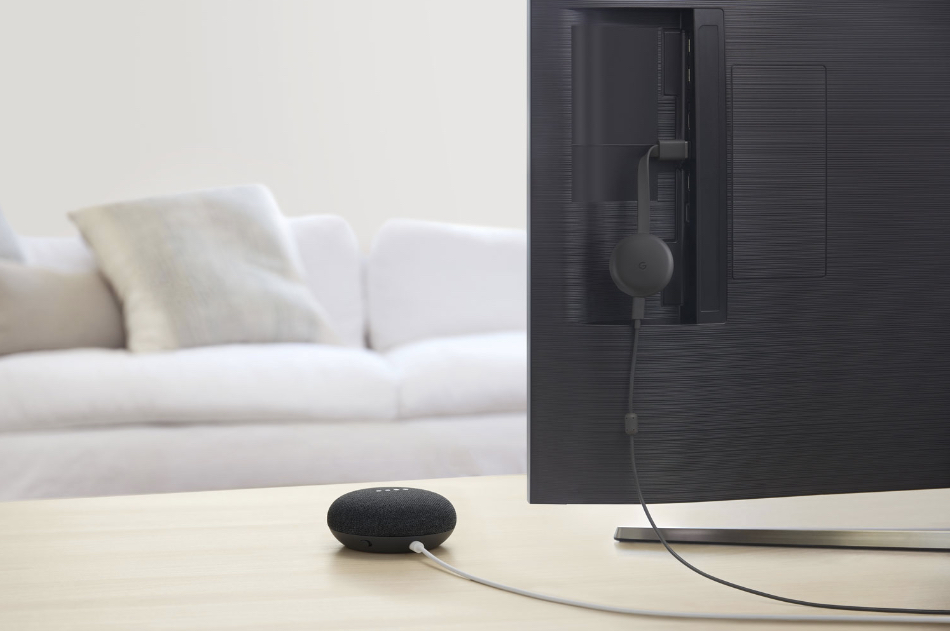 Google Nest Mini (2nd Gen) Smart Speaker - Charcoal - photo 3