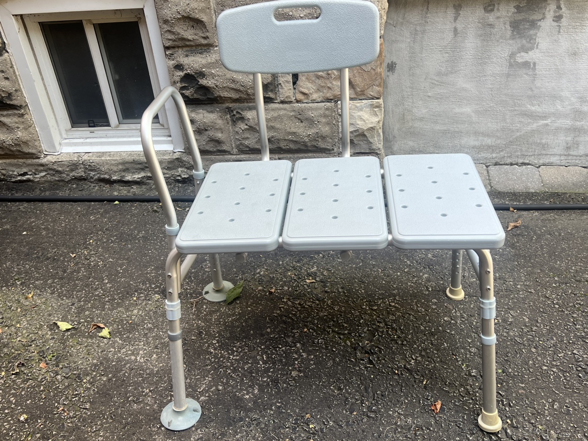 Shower transfer Bench