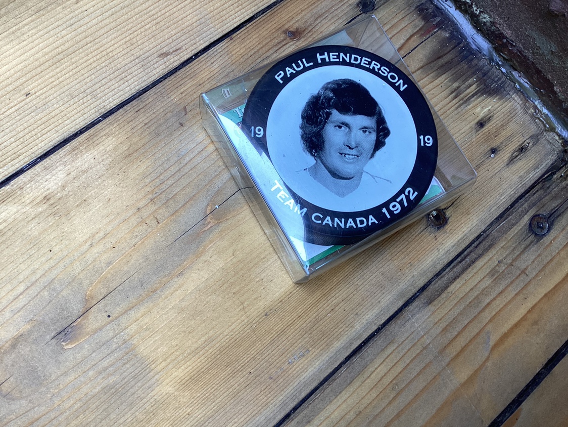 PAUL HENDERSON 1972 TEAM CANADA unopened souvenir pick ! - photo 5