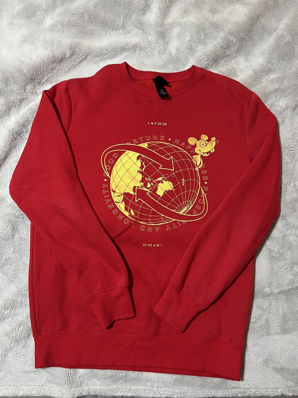 Red Disney Sweatshirt - Small - photo 2