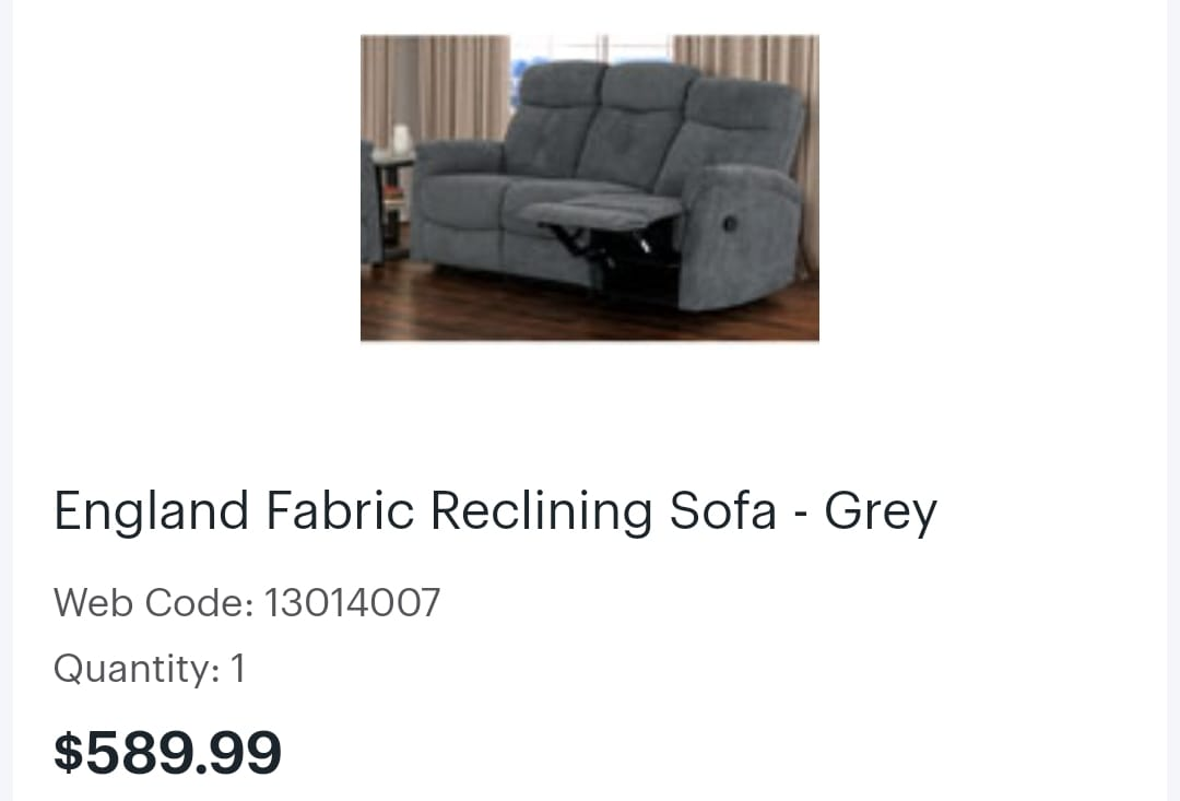 Reclining sofa - photo 5
