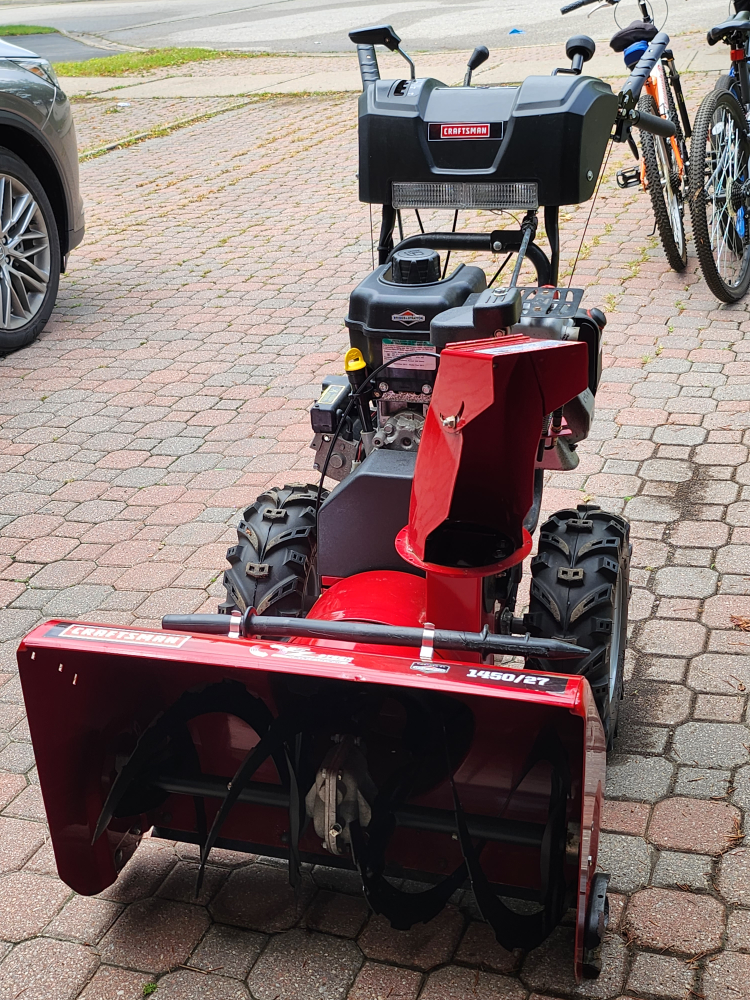 Craftsman 1450/27 Red Gas Snowblower image indicator(4)