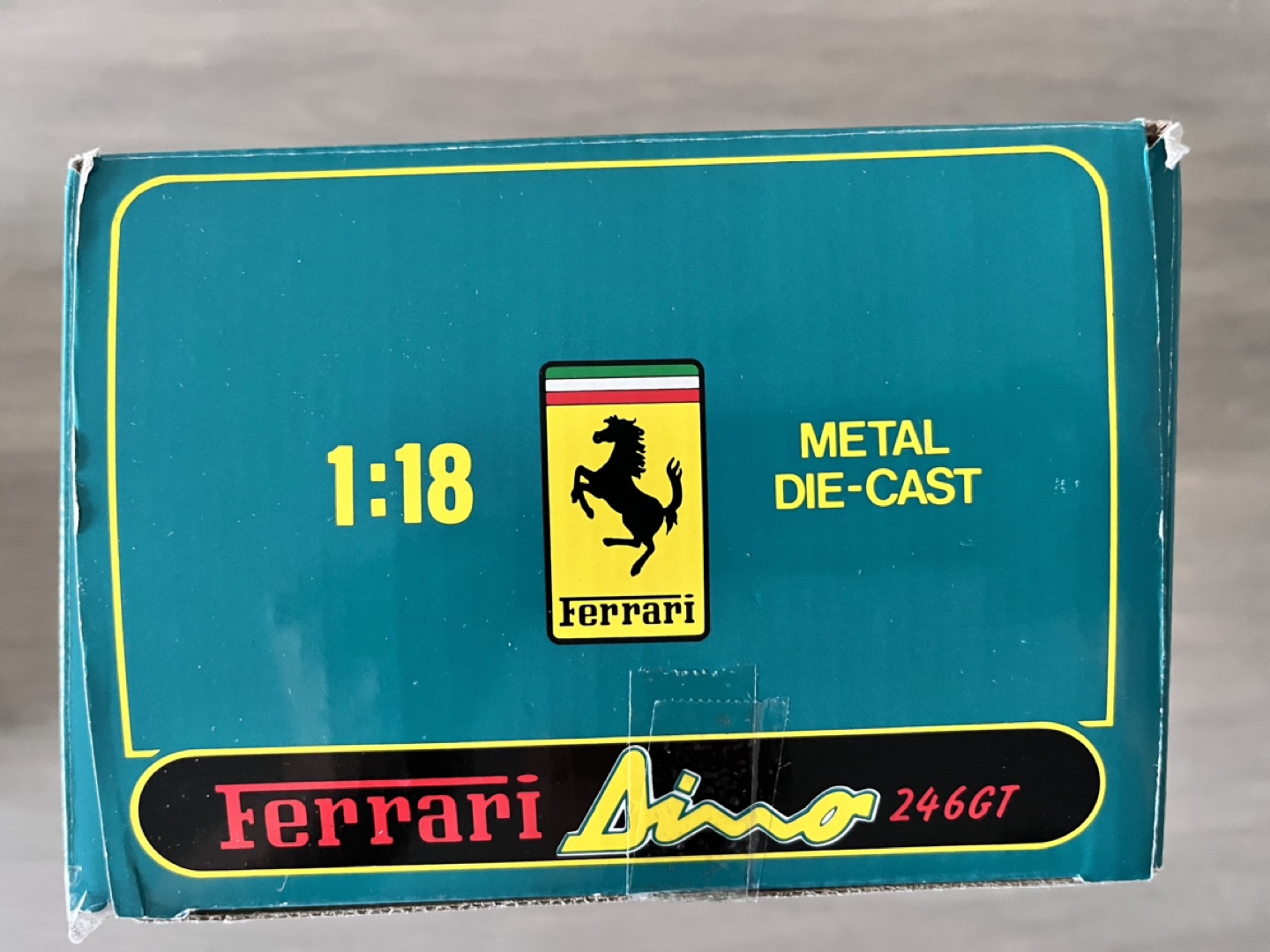 ANSON Ferrari Dino 246GT Blue Coupe 1:18 - photo 4