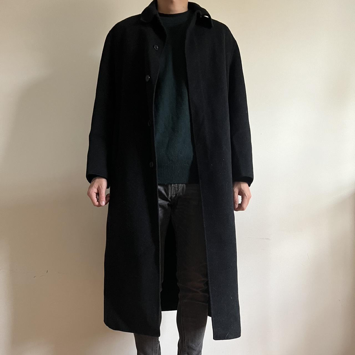 Vintage black long coat - photo 3