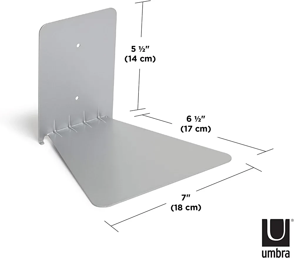 Set of 2 invisible bookshelves