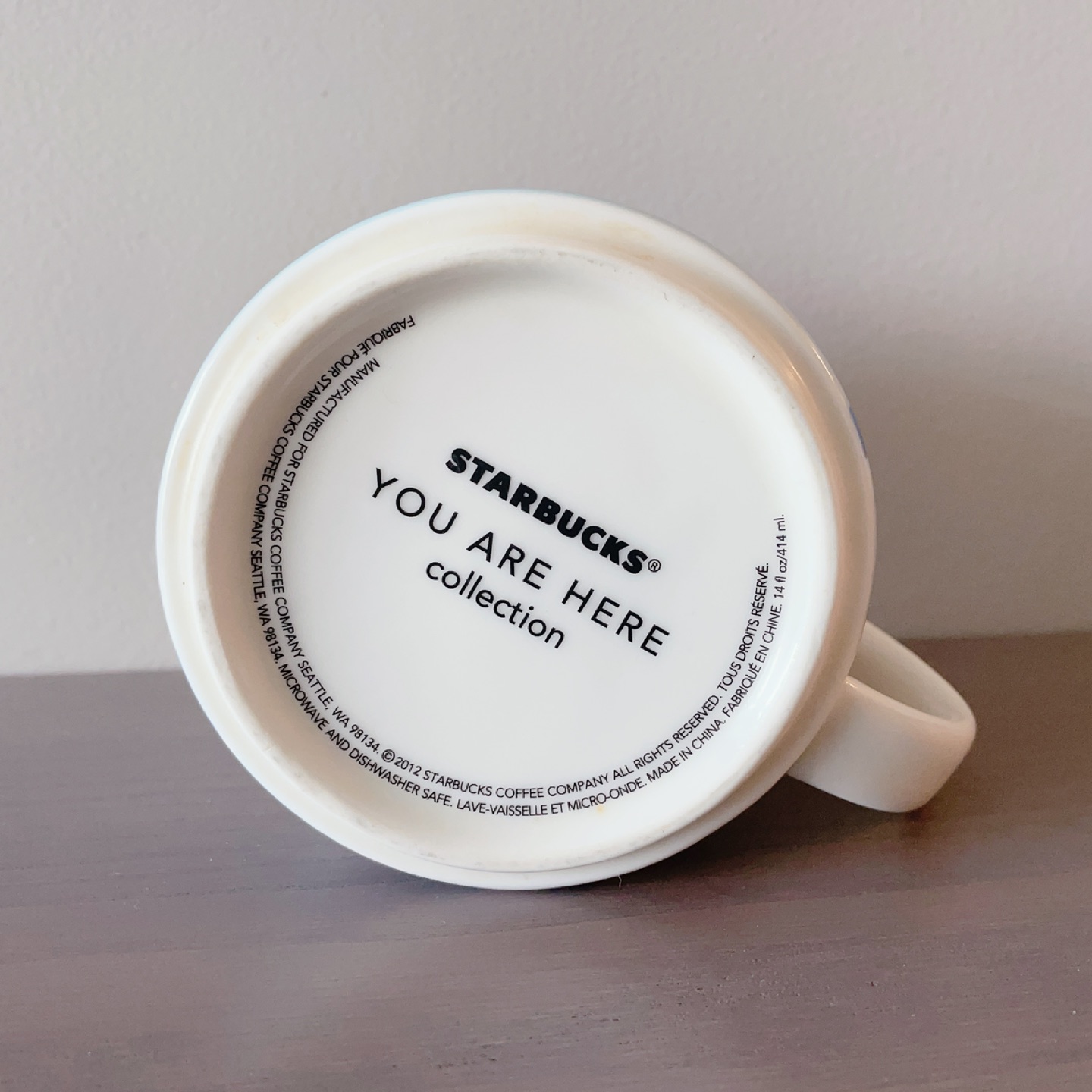 Starbucks Niagara Falls you are here coffee mug image indicator(5)