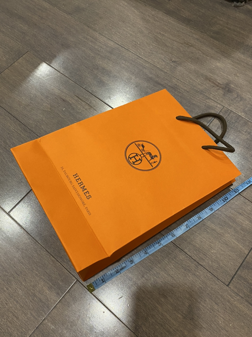 Hermes paper shopping bag
