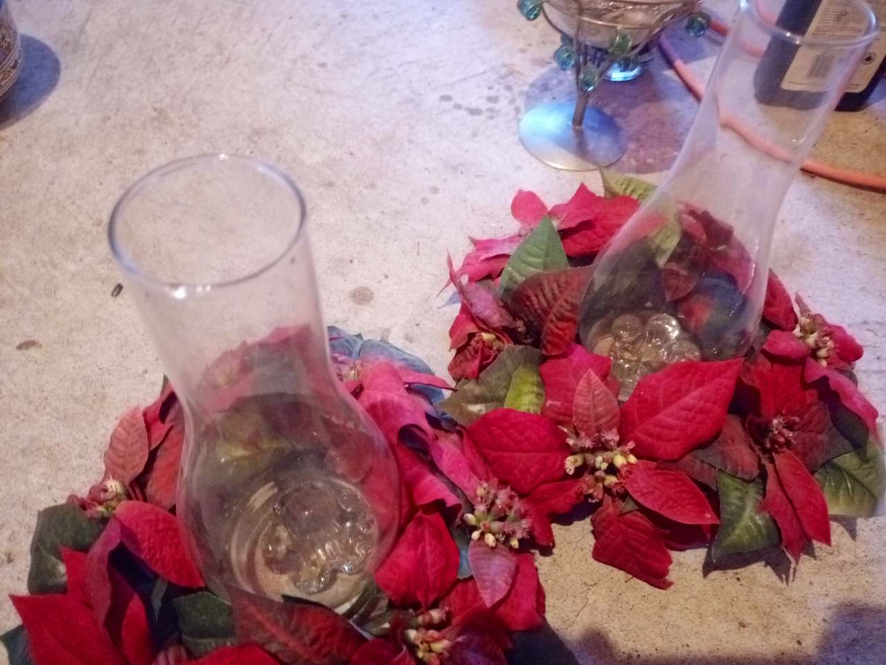 2 Christmas Candle Holders - photo 3
