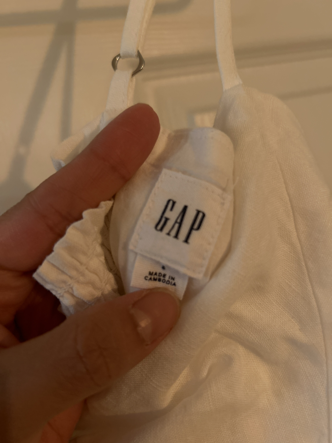 Gap white summer dress - photo 2