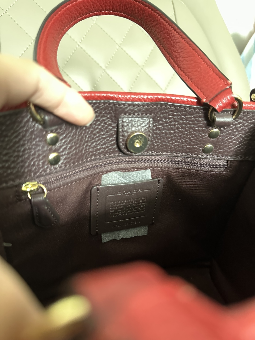 Coach Dempsey Tote Limited Edition image indicator(8)