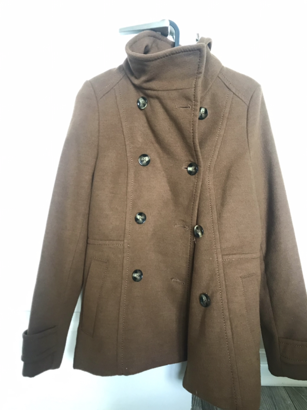 H&M Ladies brown Trench coat jacket thumbnail
