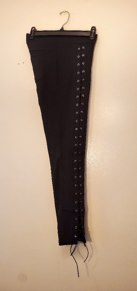 🔥NWOT JVINI Jeggings Black US Large - photo 4