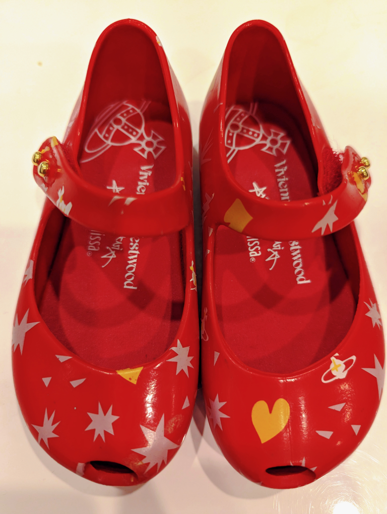 brand new Vivian westwood*mini Melissa size 7 toddler shoe