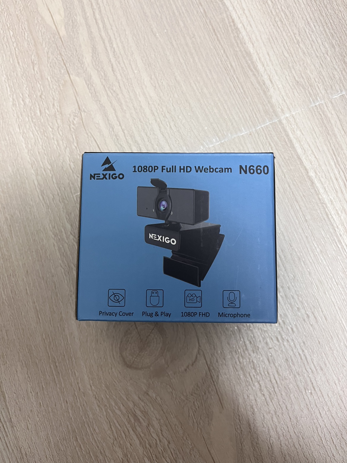 1080P Business Webcam with Microphone & Privacy Cover
