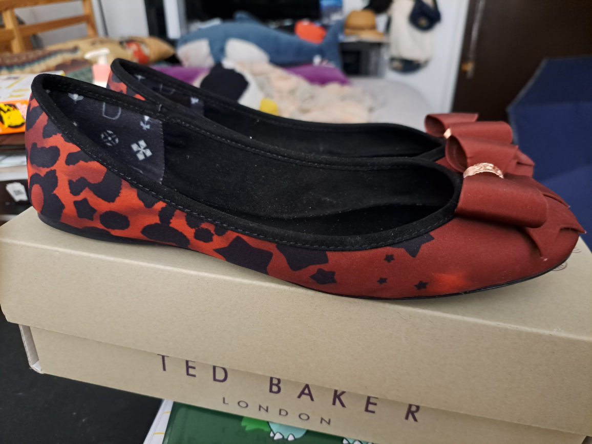 Ted Baker red flats thumbnail