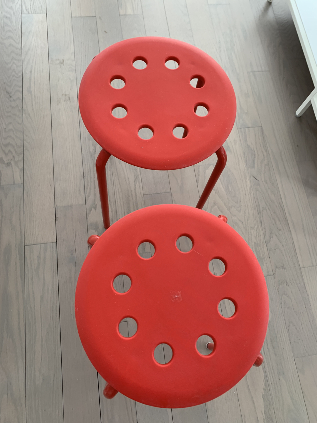 Pair of IKEA Marius stool image indicator(2)
