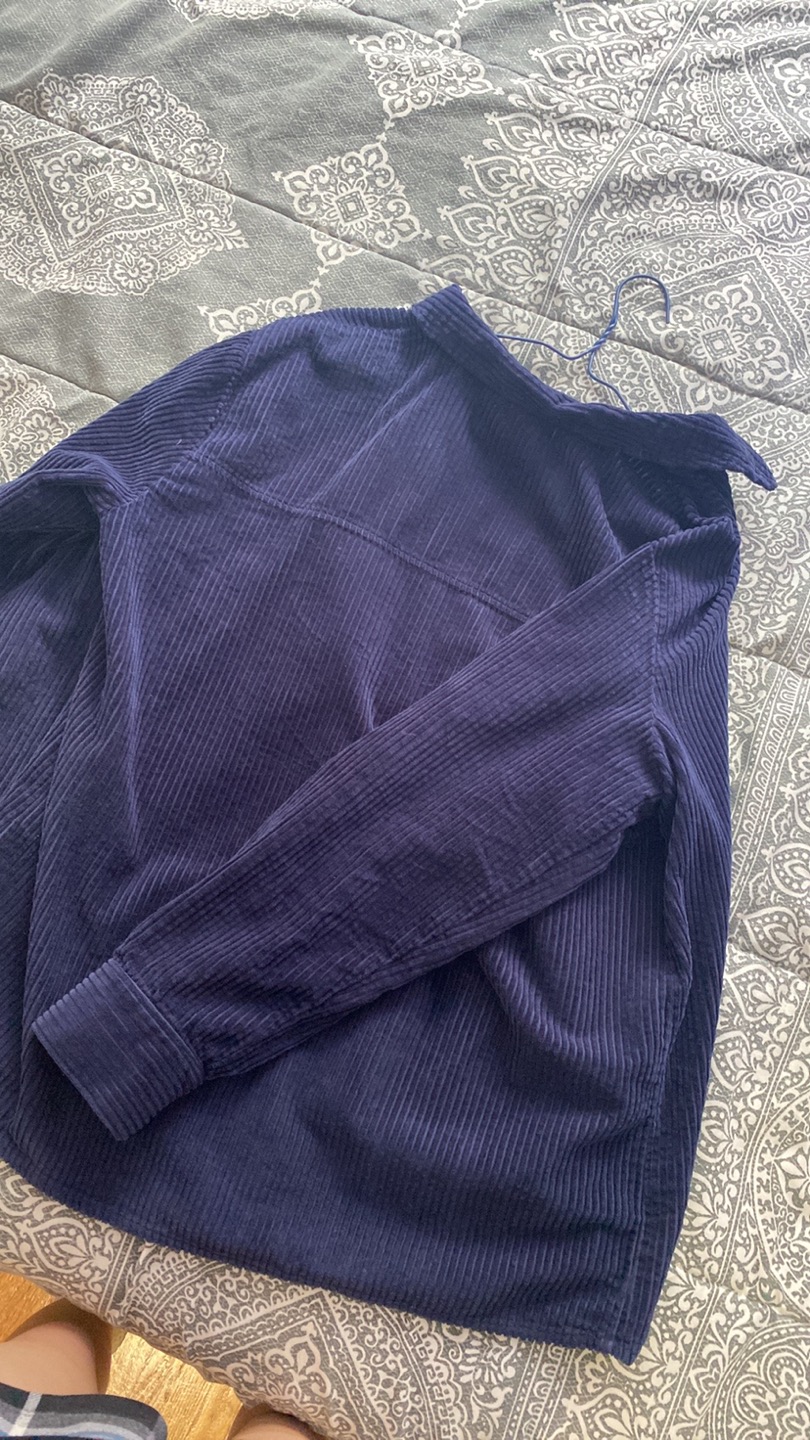 Blue velvet jacket image indicator(2)