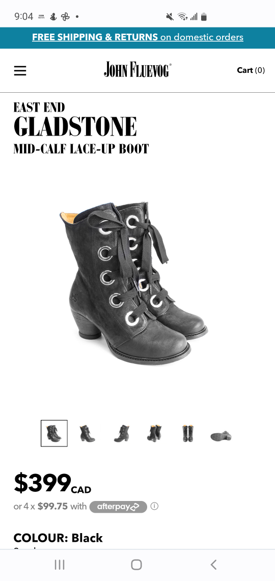john Fluevog boots for sale size 8.5 - photo 3