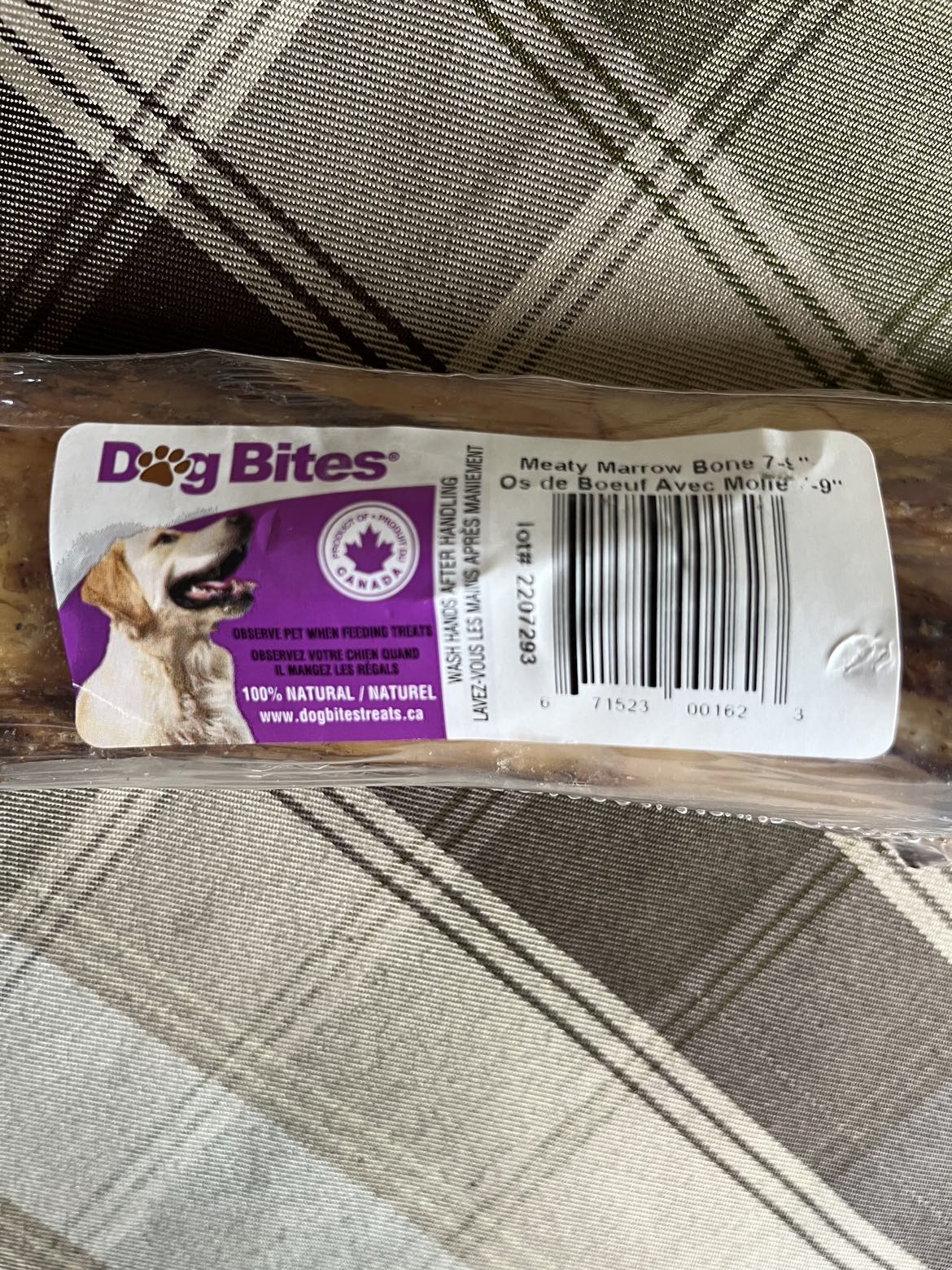 #Freecycle-Meaty Marrow Bone 7-9 inches - photo 2