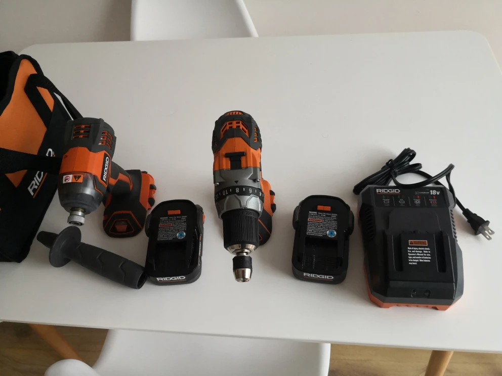 RIDGID 18V combo kit - photo 3