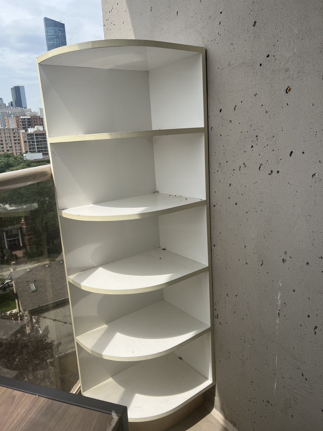 Corner shelf white - photo 2