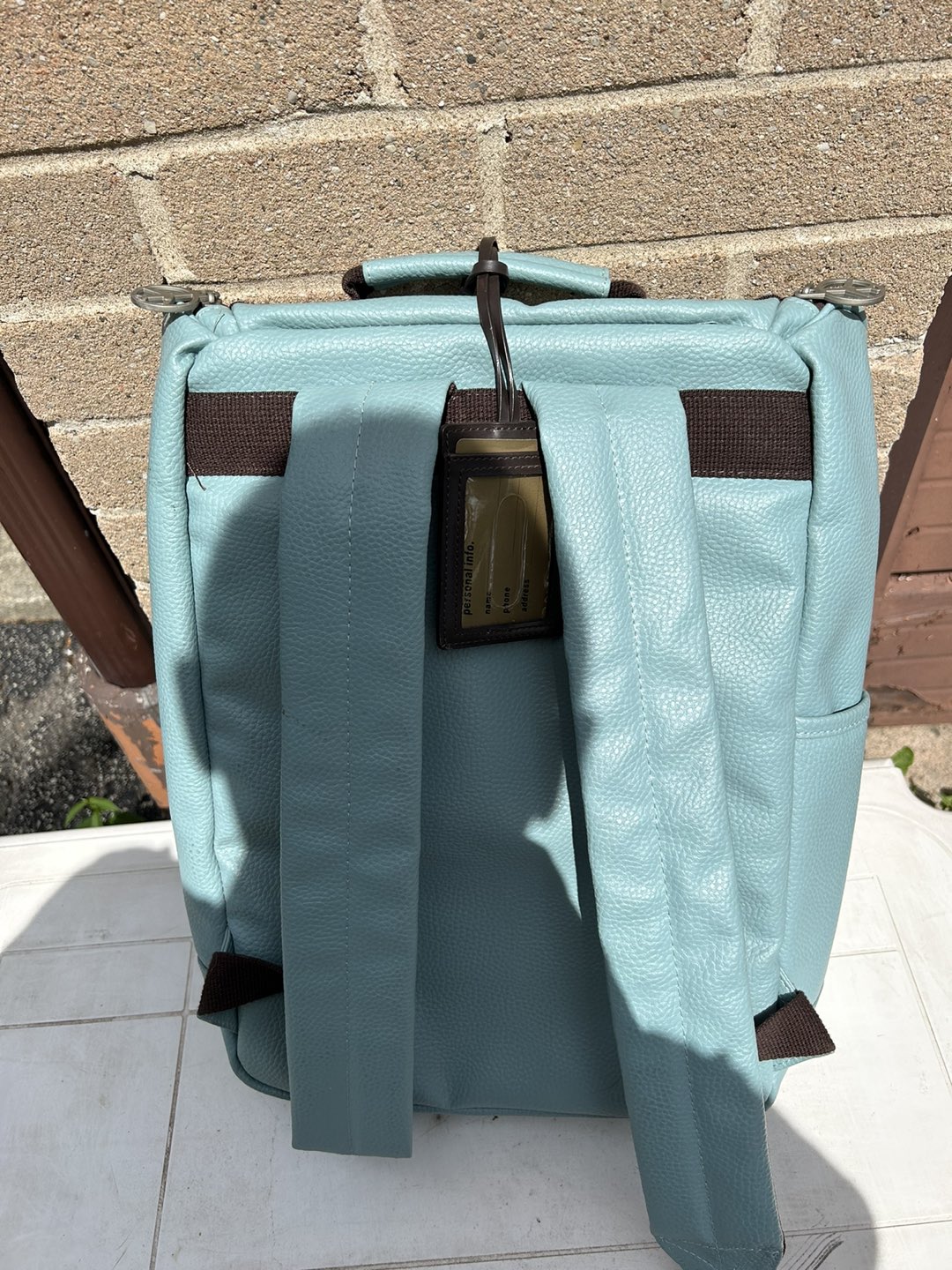 Viamonoh leather Back pack for sale thumbnail