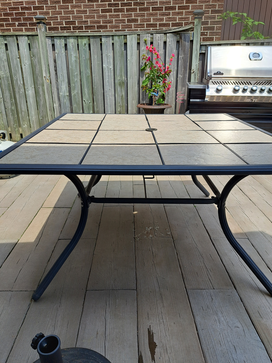 Patio table