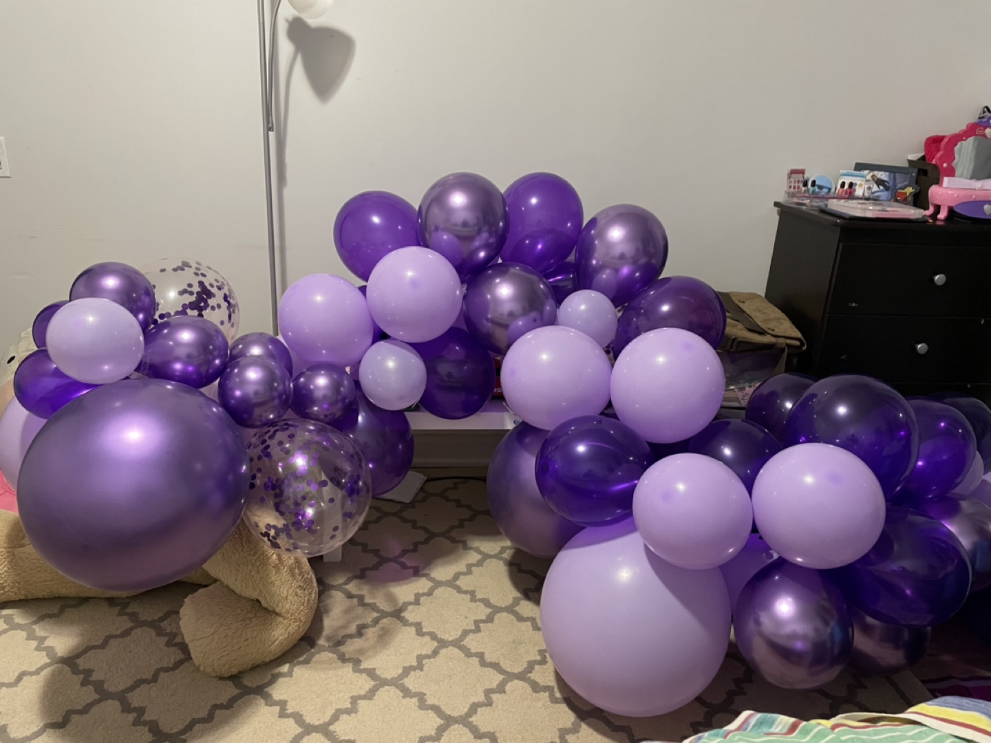 Purple ballon garland - Free - photo 2