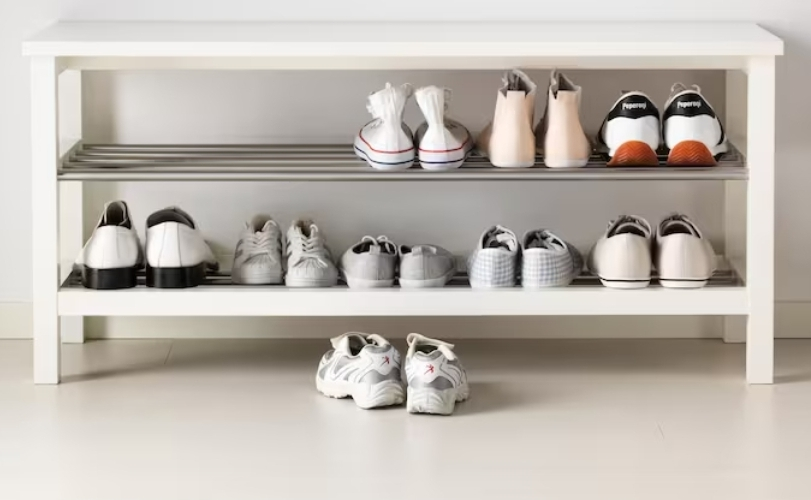Bench with shoe storage - photo 3