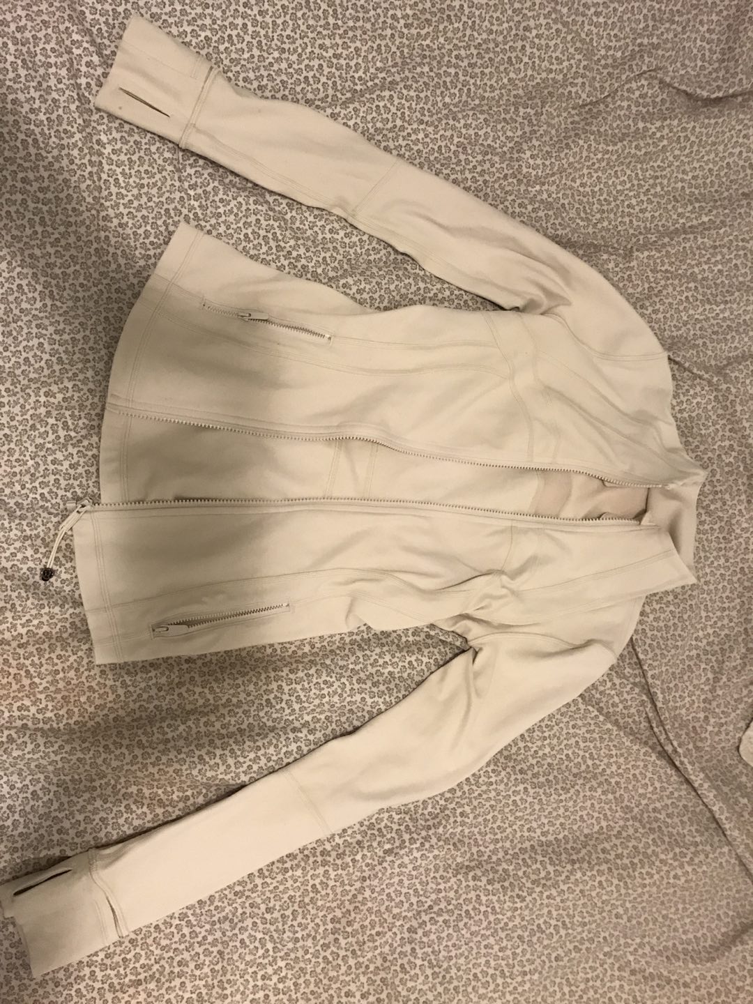 Lululemon soft slim fit define jacket nulux size 4 thumbnail