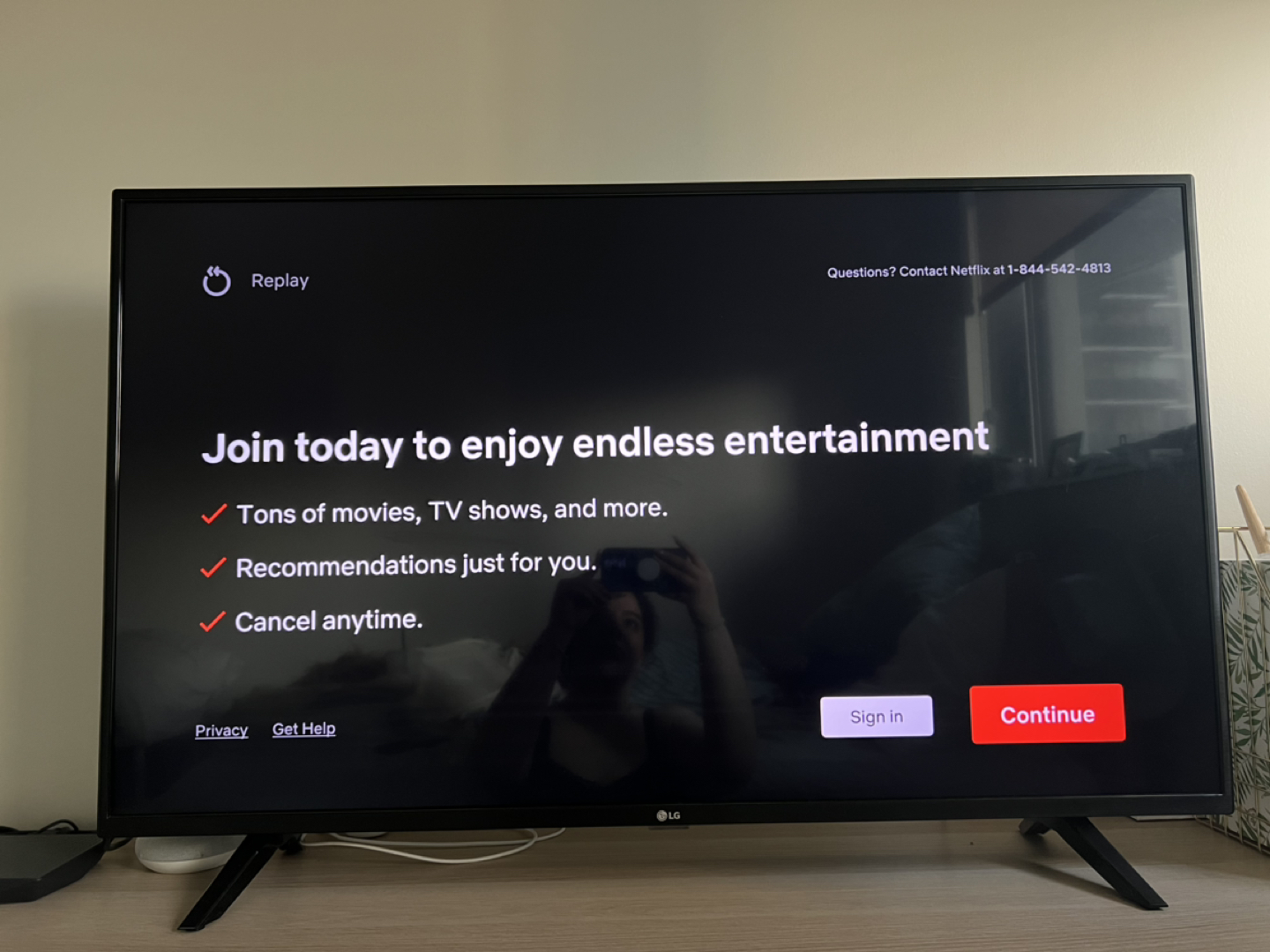 MOVING SALE! LG 43” 4K Smart TV - photo 2