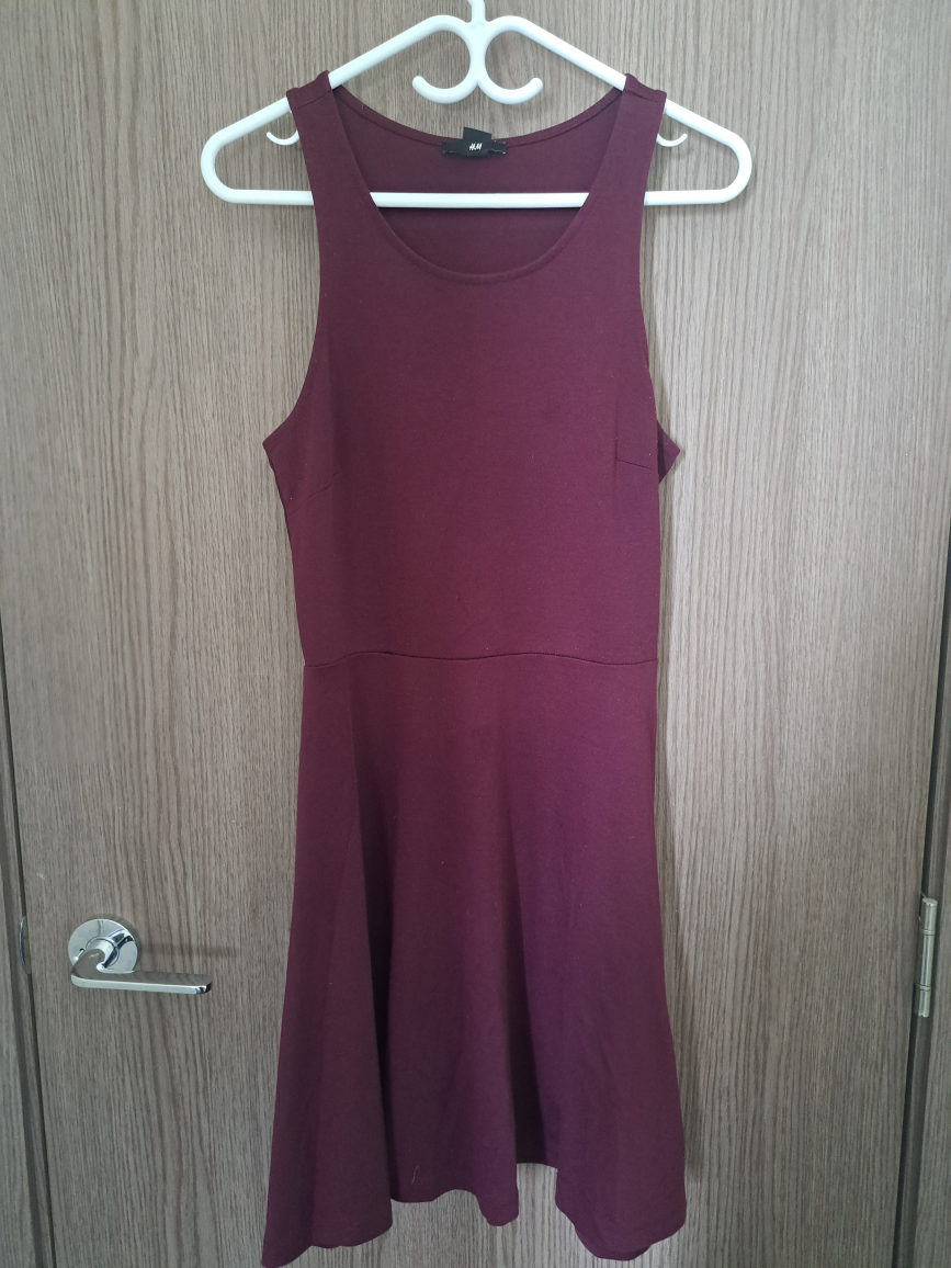wine summer dress thumbnail