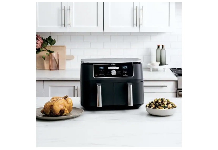 Ninja, 6-in-1 Air Fryer w/ 2 Baskets, Black, 9.5L - photo 5