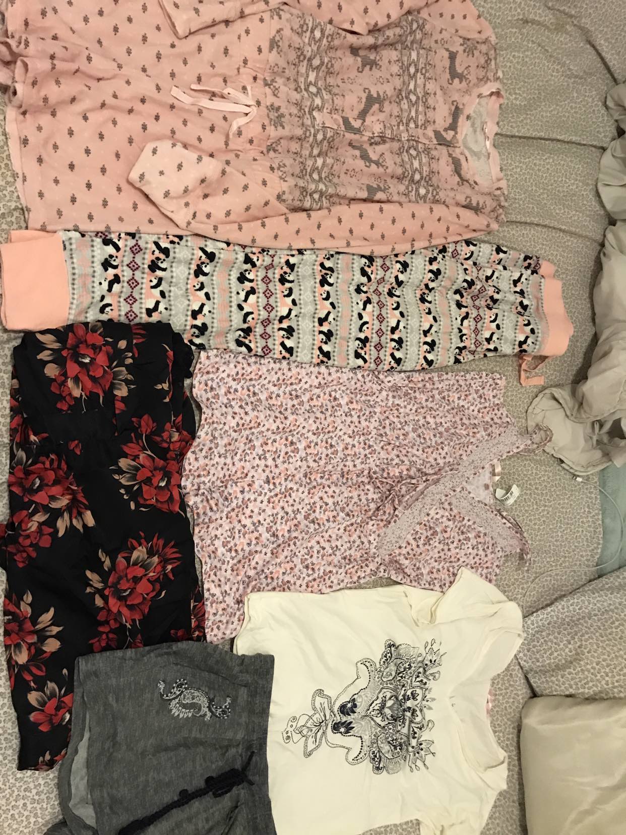 Brand new pjs and romper thumbnail