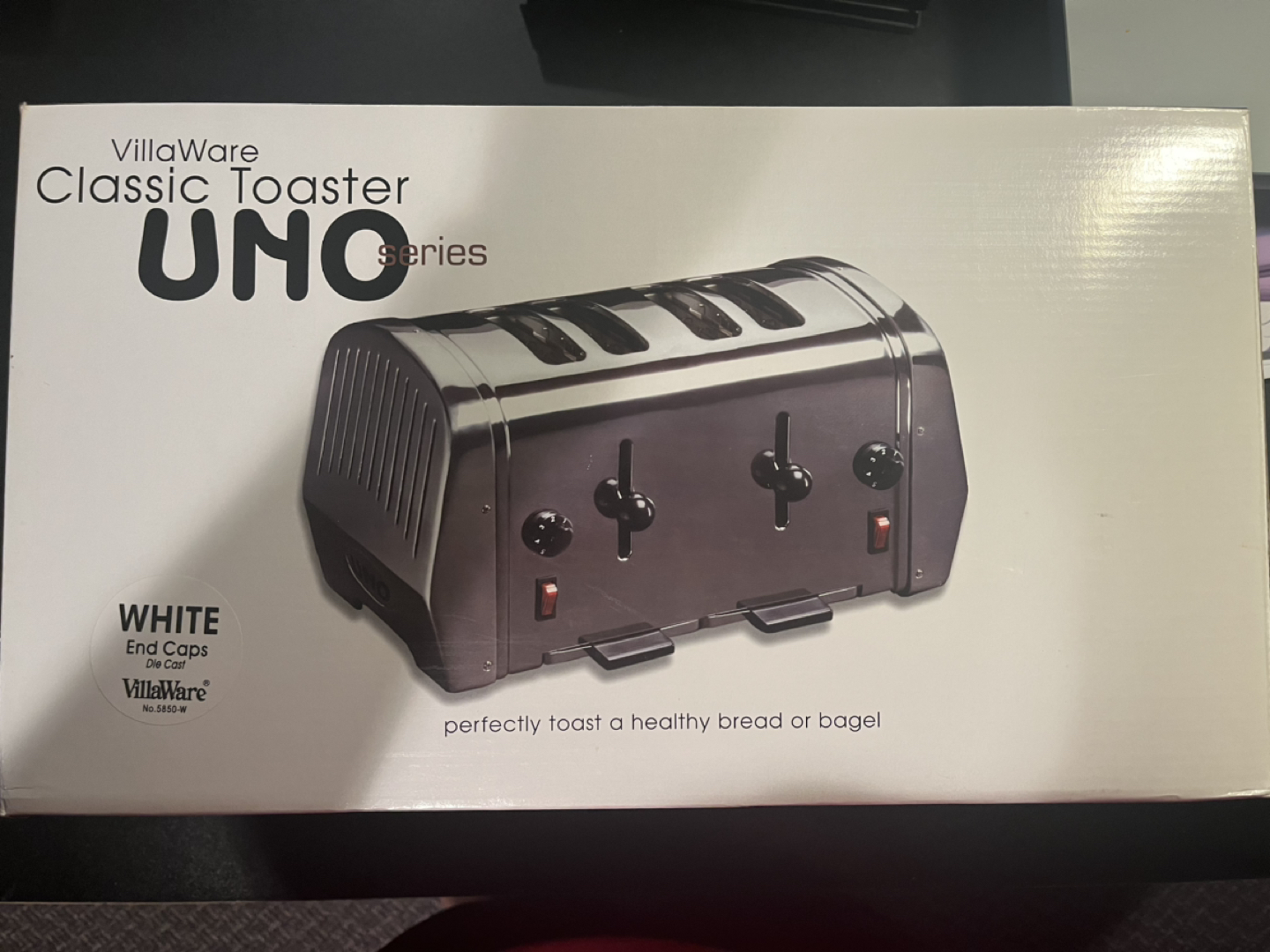 Brand New VillaWare UNO 4 slice Toaster thumbnail