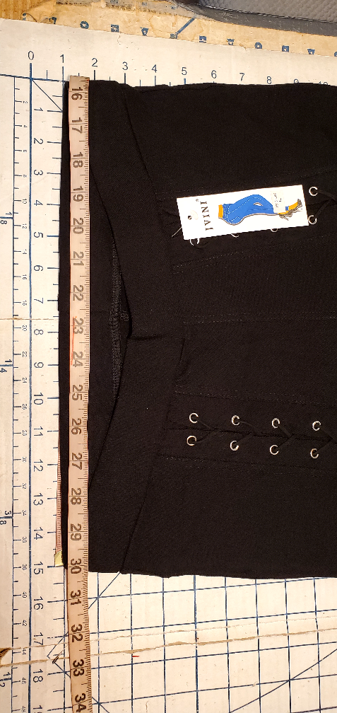 🔥NWOT JVINI Jeggings Black US Large - photo 5