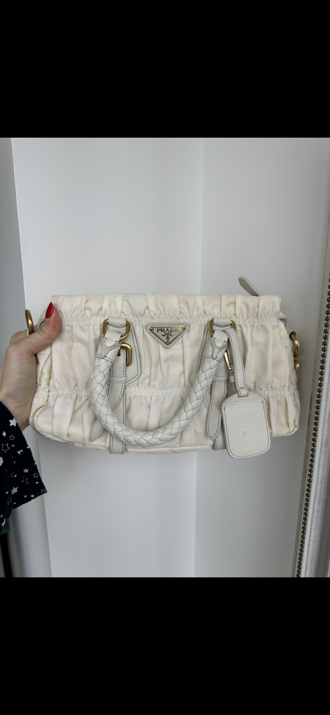 Prada nylon tessuto gaufre bag thumbnail