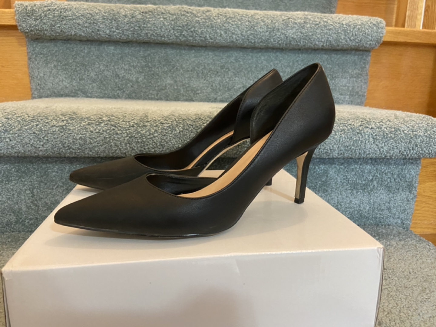 Call it Spring Black Heels image indicator(3)