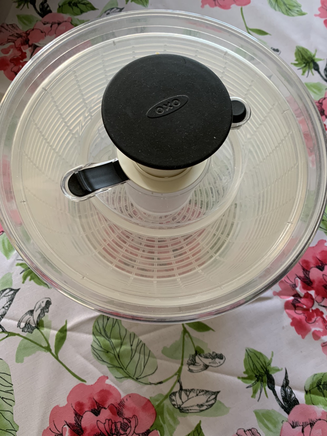 OXO salad spinner
