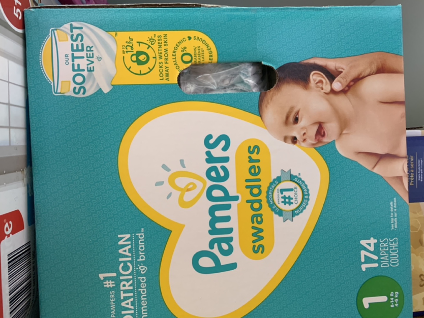 Diaper-Pampers Swaddlers thumbnail