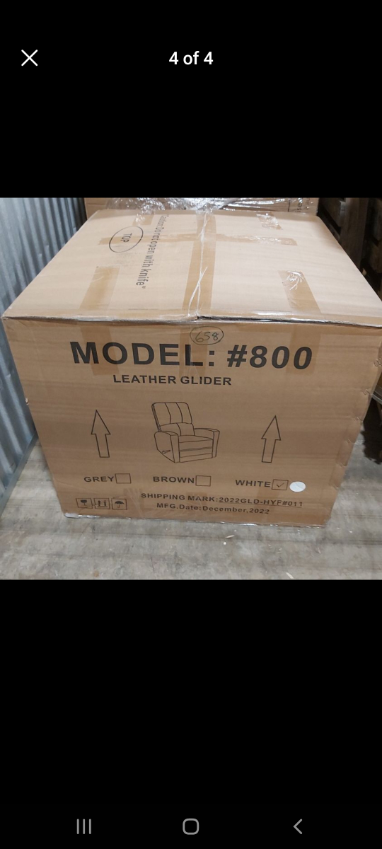 NEW Concord Baby Austin Swivel Glider Recliner Chair - photo 2