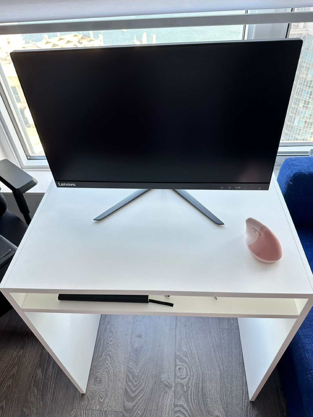 IKEA white desk thumbnail
