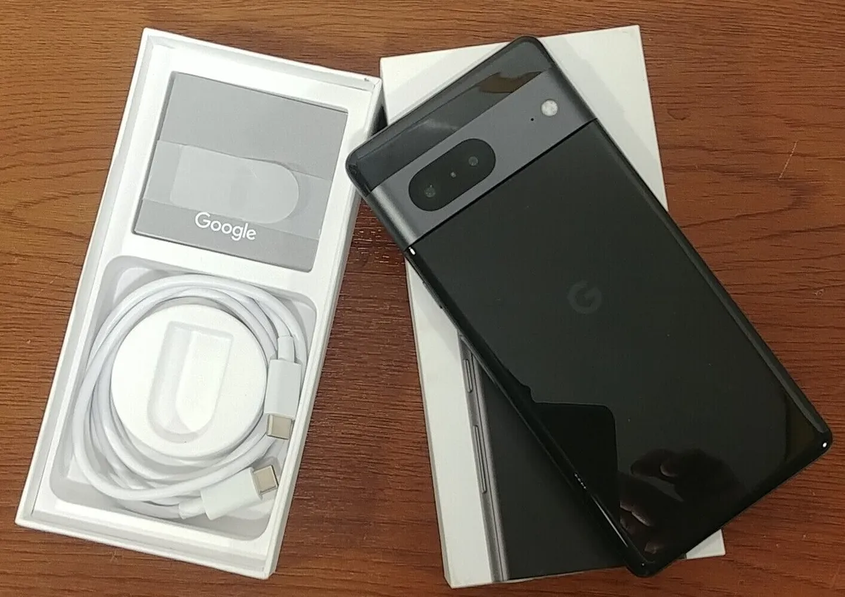 Google Pixel 7 128 GB Unlocked Black thumbnail