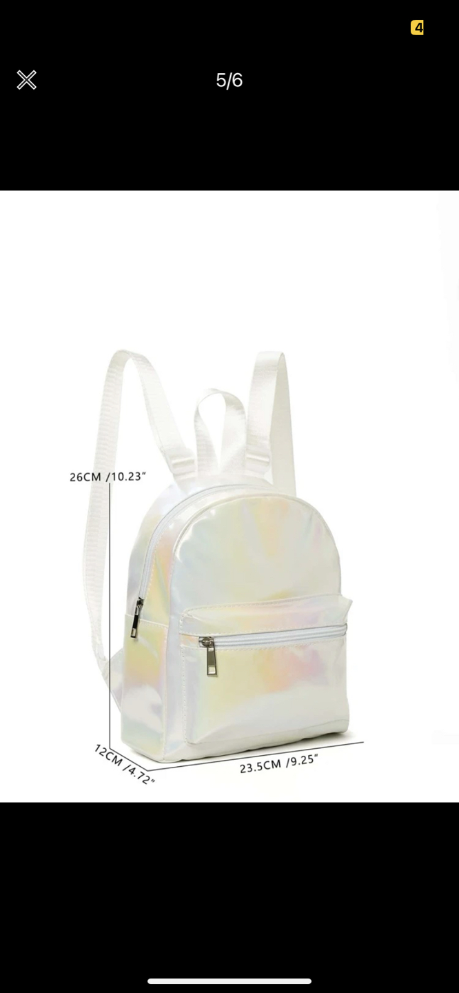 BNIB Holographic mini bag image indicator(6)