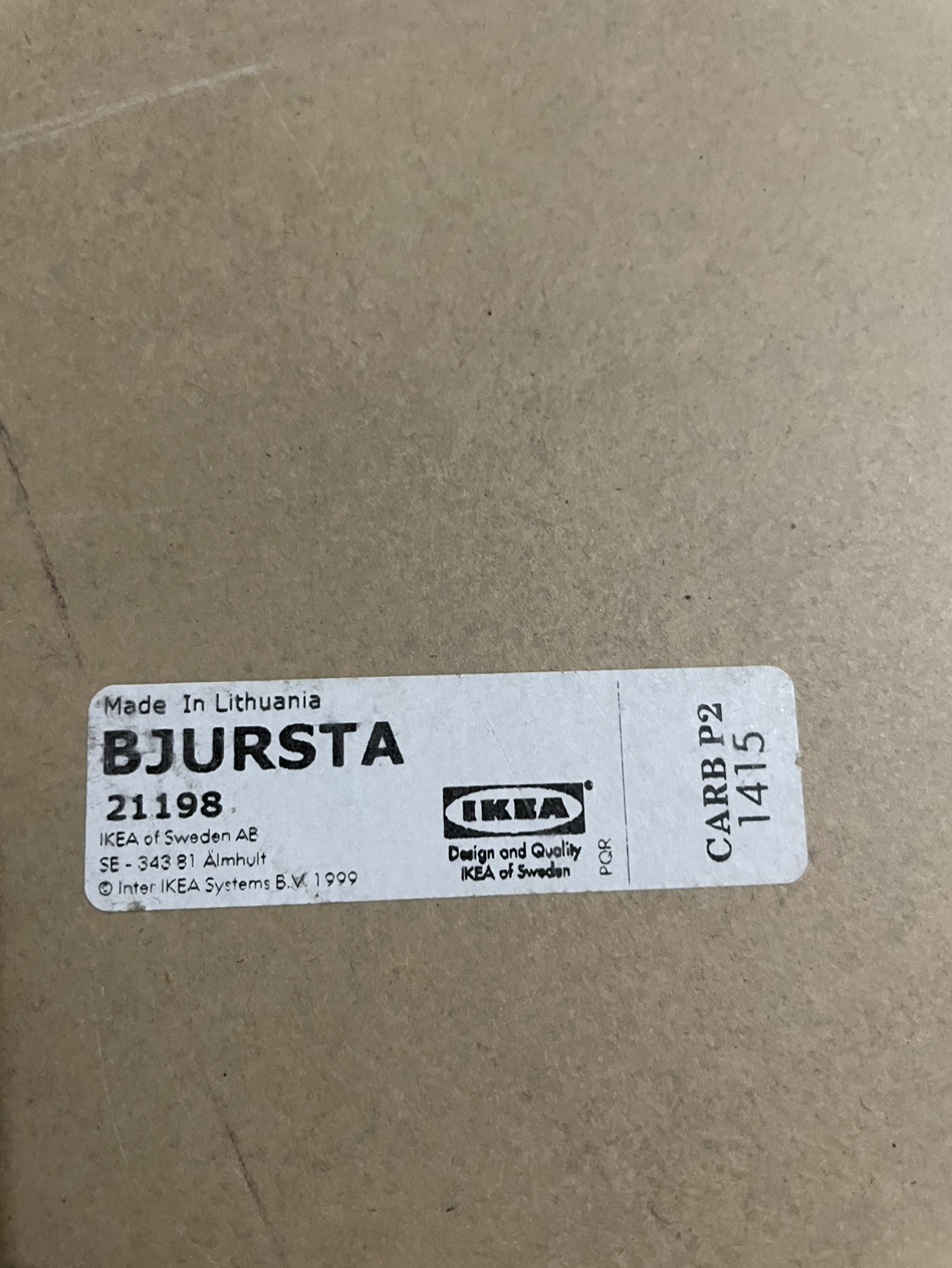 Ikea bjursta dining table - photo 5