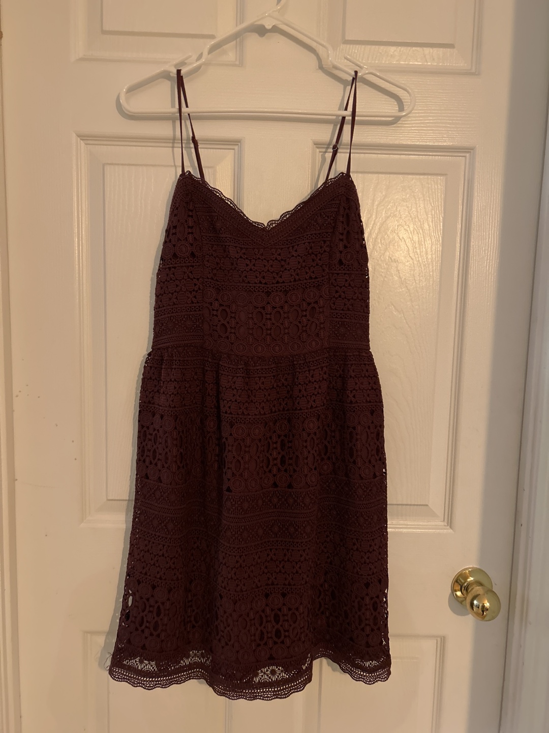 Abercrombie burgundy dress