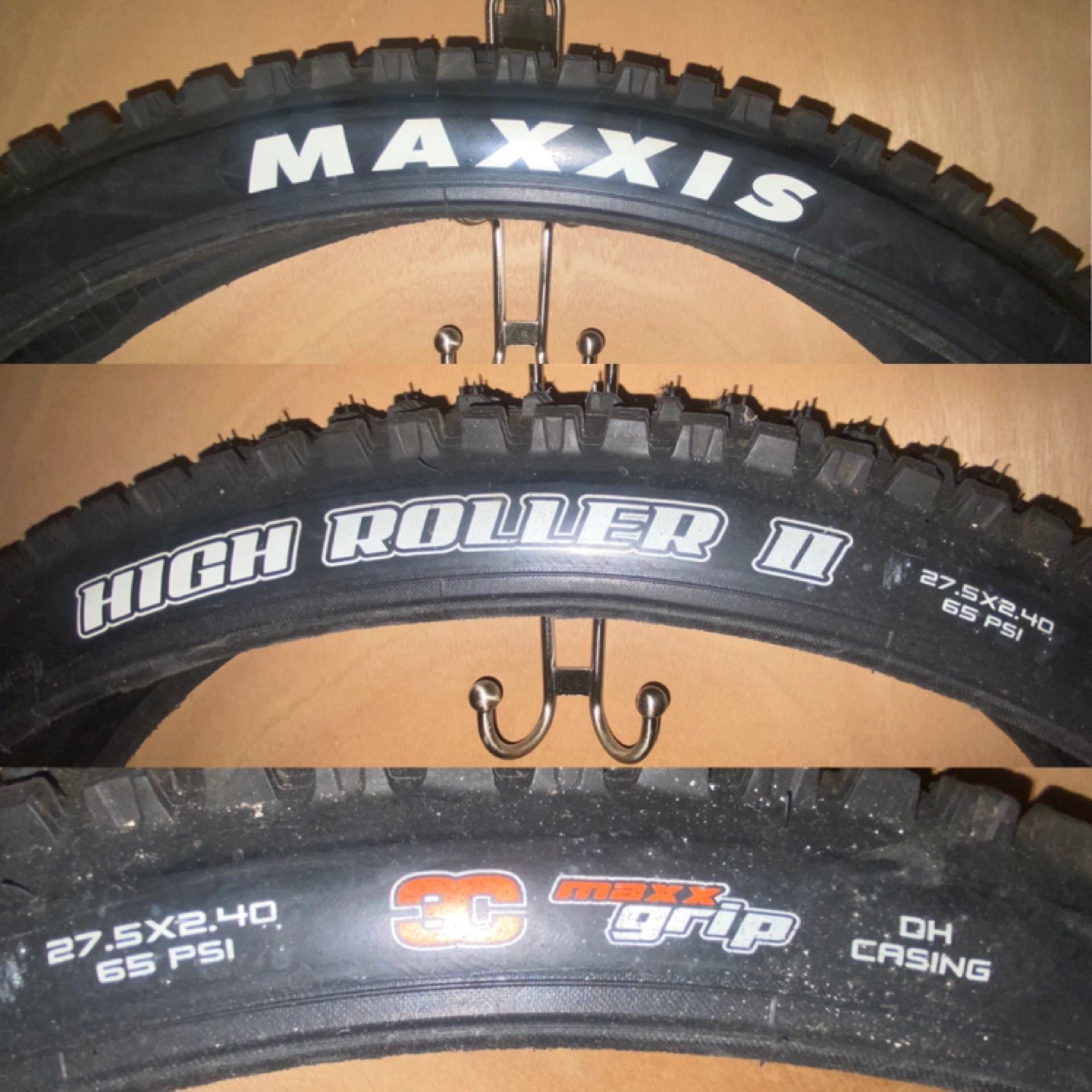 MAXXIS - HIGH ROLLER II 3C MAXXGRIP 27.5 X 2.40WT